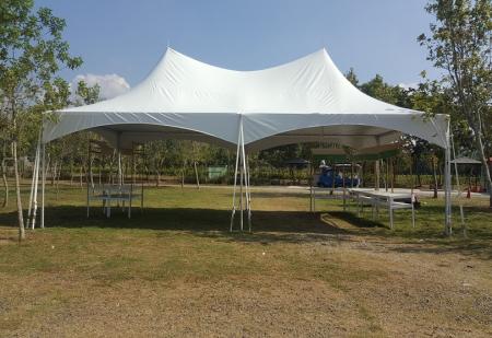 Tente Phoenix 6X12M - Ferme Yongling de Kaohsiung
